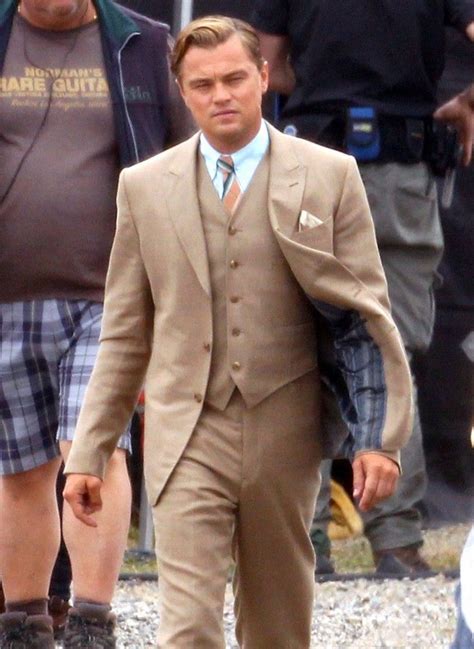 The Great Gatsby Leonardo Dicaprio Brown Suit Great Gatsby Men Outfit Leonardo Dicaprio