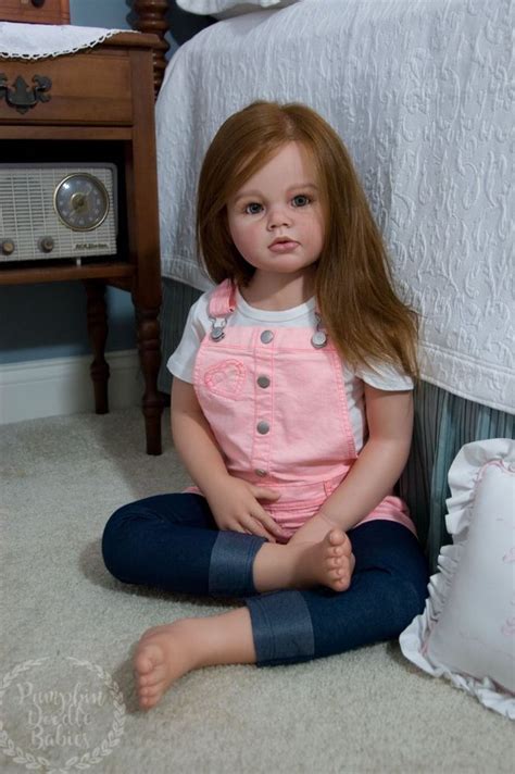 Custom Order Child Size Reborn Doll Baby Girl Angelica By Reva Schick
