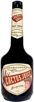 Unless you are trying to layer your drink, the alcohol is always added first. DeKuyper Cactus Juice