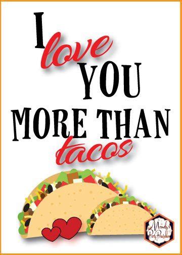 Taco Bout Love Valentine Party {free Printables} Mandy S Party Printables Valentines Party