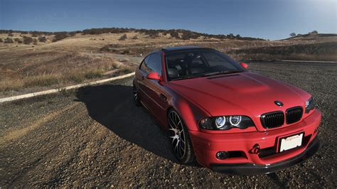 Bmw E46 Red Hd Cars 4k Wallpapers Images Backgrounds Photos And