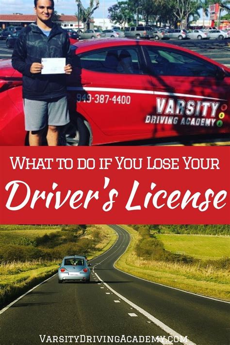 What To Do If You Lose Your Drivers License Varsity Driving Academy