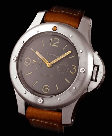 1956 Panerai Big Egiziano Reference 256 With 60mm With Crown