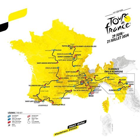 Tour De France Route Map Printable Glory Kamilah