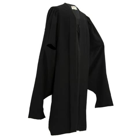 Masters Graduation Gown Uk Mid Range Black