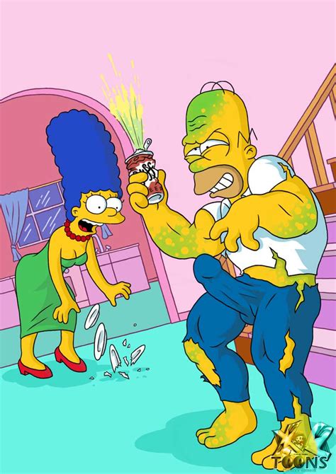 Rule 34 Female Homer Simpson Human Male Marge Simpson Marvel Straight