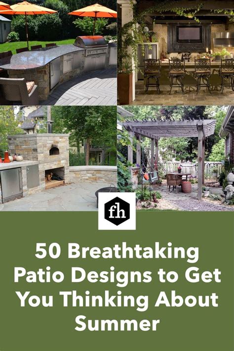 50 Breathtaking Patio Designs To Get You Thinking About Summer Patio
