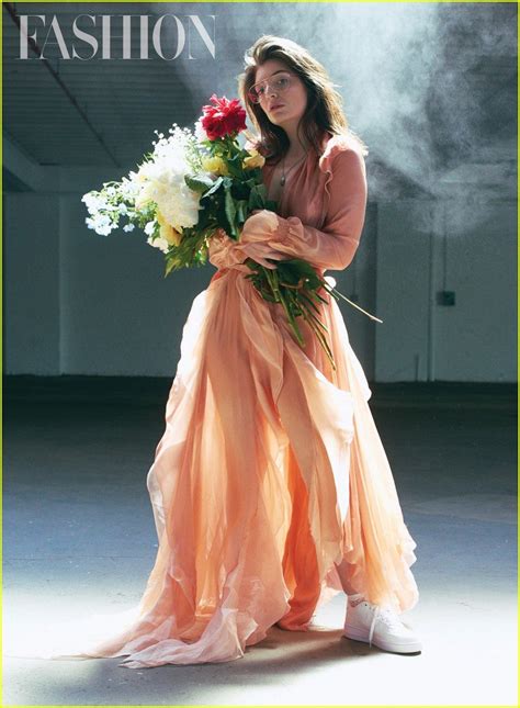 Lorde Gets Ethereal For Fashion Magazine Cover Photo 3936475 Magazine Photos Just Jared