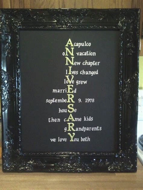 Check spelling or type a new query. Anniversary gift for parents | DIY and Crafts | Pinterest ...