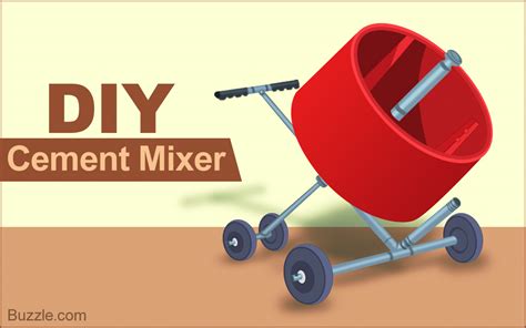 An Essential Guide on How to Build a Homemade Cement Mixer - Home Quicks