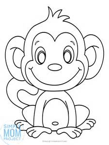 We did not find results for: Cute Baby Monkey Coloring Page for Kids - Simple Mom Project