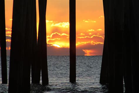 Pier Sunrise Photograph By Robert Banach Fine Art America