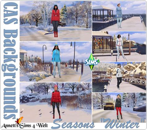 Cas Backgrounds Seasons Winter At Annetts Sims 4 Welt Sims 4 Updates