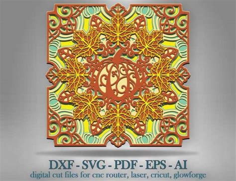 This post may contain affiliate links that won't change your price but will share some commission. Pumpkin Shadow Box Svg, 3d Pumpkin Mandala Svg Cut Files ...