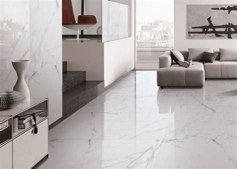 Digital Carrara Marble Floor Tile 24x48 Wear Resistant For