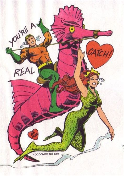 Happy Valentines Day From Aquaman And Mera Comic Valentine