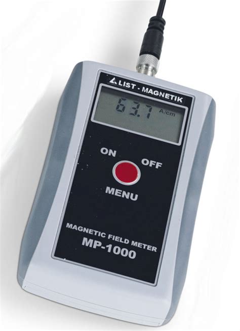 Magnetic Field Meter Gaussmeter Mp 1000 List Magnetik Gmbh