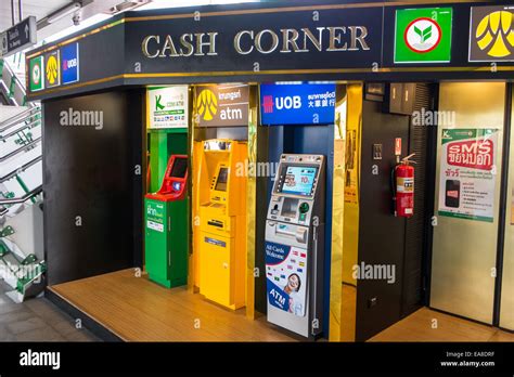Cash Cornerautomatic Teller Machine Atms Cash Machines A Selection