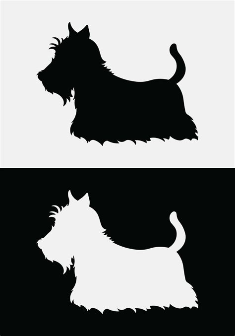 Logo With Dog Black And White Scottish Terrier Logo With Scottish