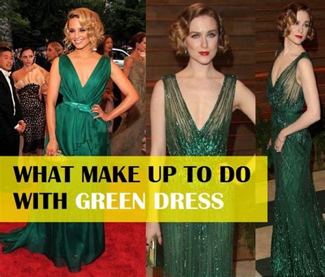 Top Beautiful Makeup Ideas For Green Dress In Green Dress