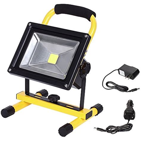 Lte Led Rechargeable Work Light 20w 1600lm Portable Outdoor Flood