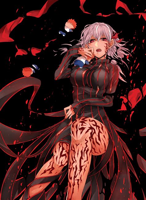 Matou Sakura Emiya Shirou And Dark Sakura Fate And 2 More Drawn By