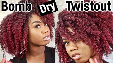 Is it better to do a wet or dry twist out? dry twist out on natural hair ft hair paint wax - YouTube