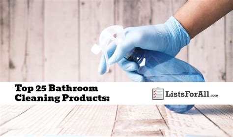 Best Bathroom Cleaning Products The Top 25 List