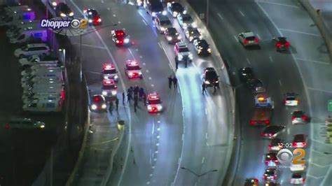 Suspect Questioned After Police Officer Hit During Fdr Drive Chase