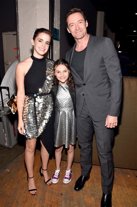 Emma Watson Dafne Keen And Hugh Jackman Pictures From The 2017 Mtv