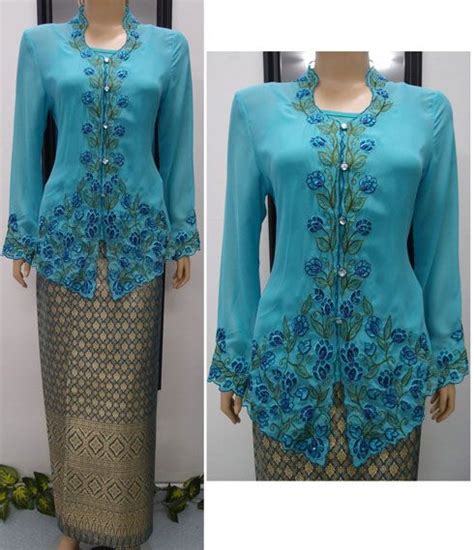Baju ini dikenakan bersama kain sarung dan kopiah. Kebaya merupakan busana tradisional Indonesia yang terbuat ...
