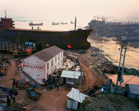 Edward Burtynsky Shipyard 5 Qili Port Zhejiang