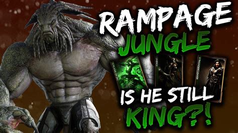 Paragon Rampage Gameplay Still King Of The Jungle Youtube