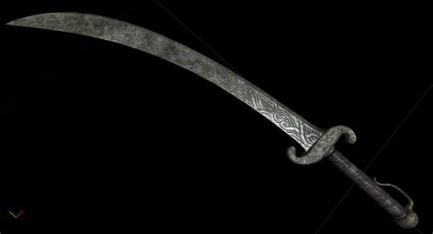 Carthus Curved Sword Ancient Alikr Sword At Skyrim Nexus Mods And