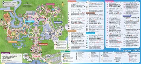 Disney World Map Maps Of The Resorts Theme Parks Water Parks Pdf