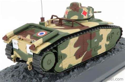 Edicola Aewrt015 Масштаб 143 Tank Char B1 Bis Carro Armato 1940