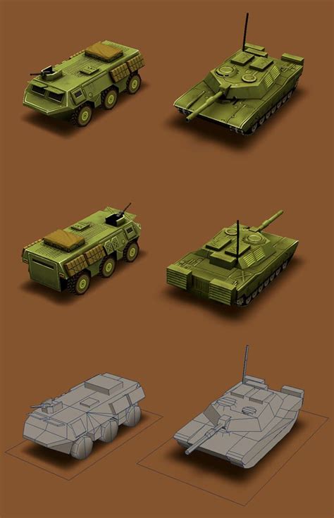 Low Poly Army Vehicles By Shaka Zl On Deviantart Artofit