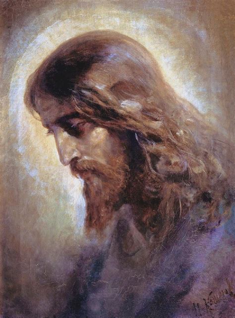 Nikolai Koshelev. The Head of Christ. 1880s. | Art and Faith