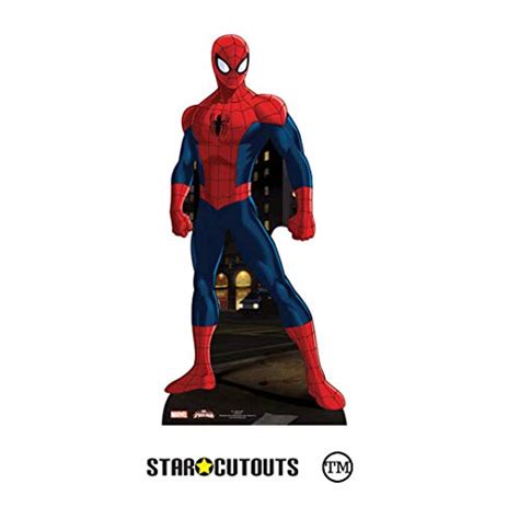 Buy Star Cutouts Official Marvel Ultimate Spider Man Lifesize