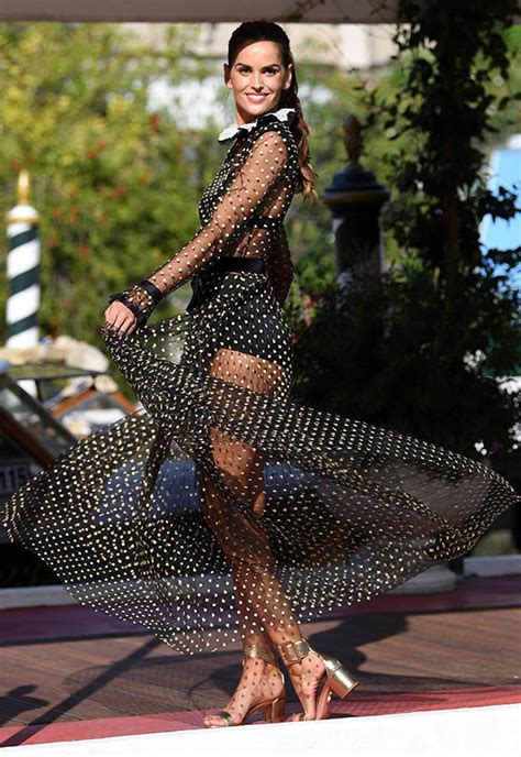 Celebrity Pictures Izabel Goulart Titillates In Sheer Number At Venice