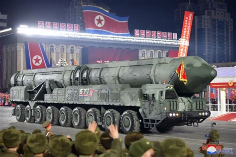 North Korea Displays Solid Fuel ICBM At Military Parade The Korea Times
