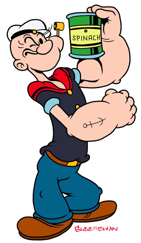 Popeye By Glee Chan On Deviantart 90s