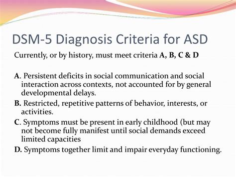 Ppt Dsm Iv Autism Spectrum Disorders Then Powerpoint Presentation