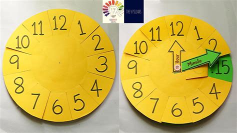 Clock Working Model School Project Clock Model For Students Clock