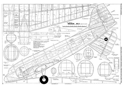 Douglas Dc 3 Plan Thumbnail Aircraft Photos Model Aircraft Aircraft