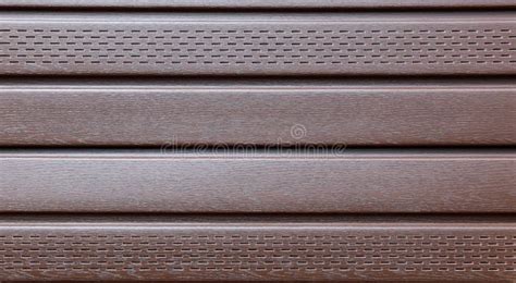 Brown Plastic Siding Stock Photo Image Of Building Background 55925412