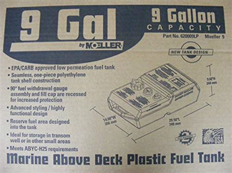 Moeller 9 Gallon Portable Fuel Tank Pricepulse