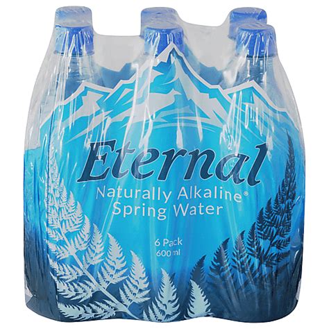 Eternal Spring Water Naturally Alkaline 6 Pack 6 Ea Bottled Water