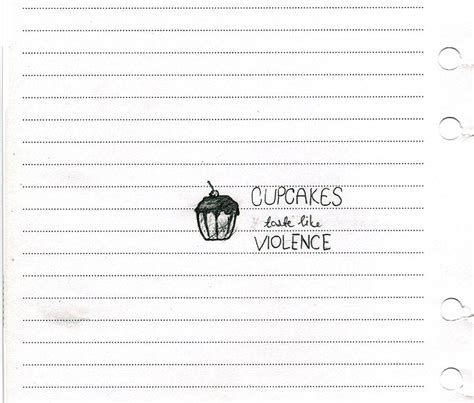 Cupcakes Taste Like Violence By Ashwithfrenchfries On Deviantart