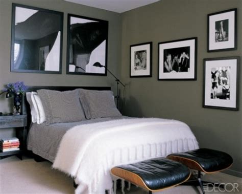 Most bedroom decorating ideas feature the bed by centering it on the wall. 70 Stylish and Sexy Masculine Bedroom Design Ideas - DigsDigs